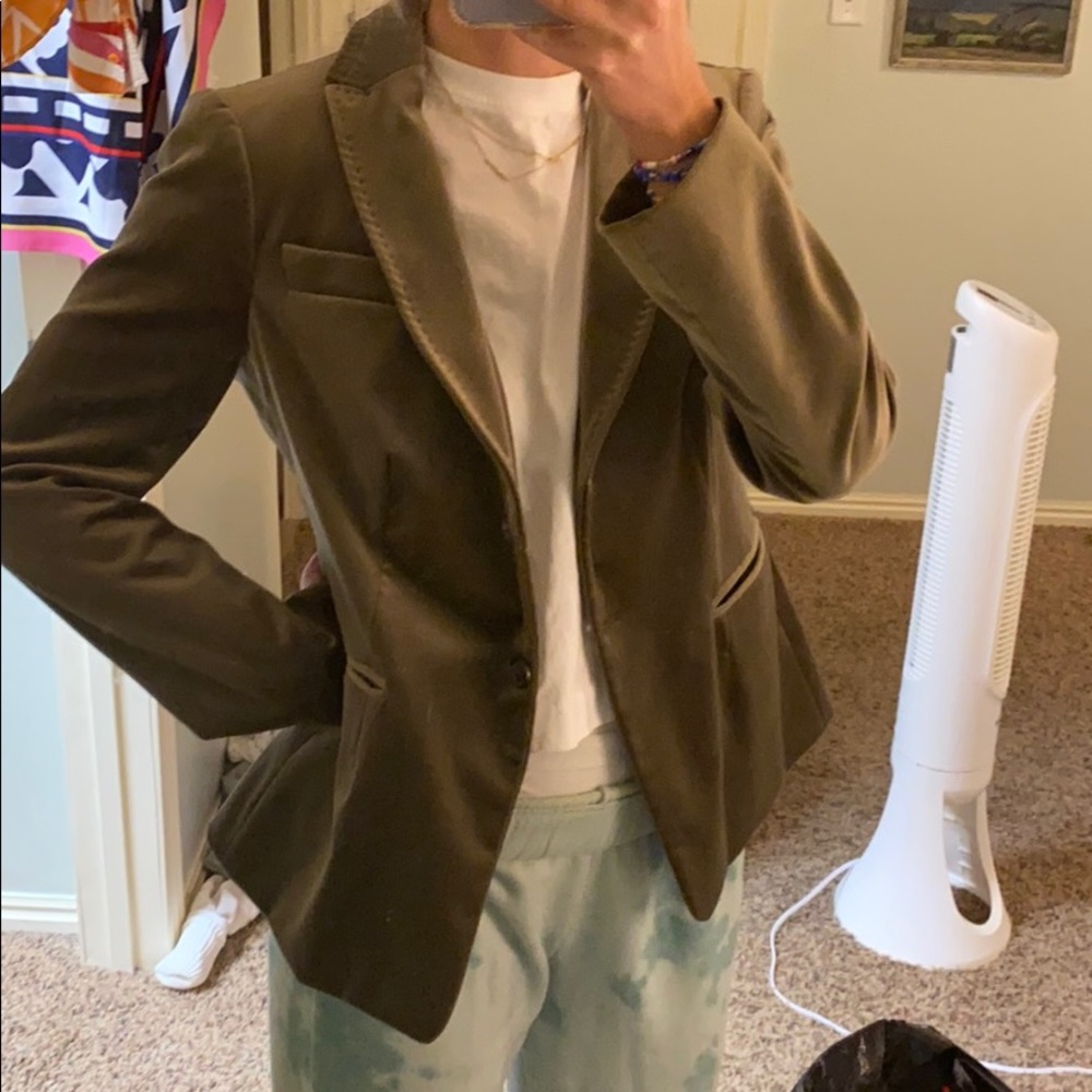 Velvet blazer